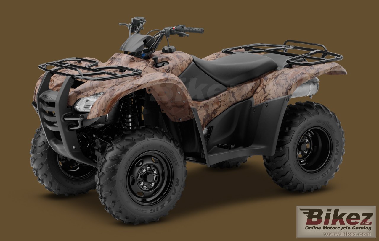 Big Honda fourtrax rancher 4x4 picture and wallpaper from Bikez.com